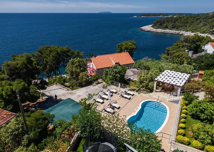 Seaside With A Swimming Pool Prizba, Korcula - 10056 * Blato (Korcula)