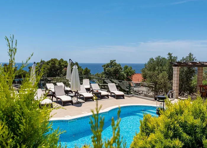 Seaside With A Swimming Pool Prizba, Korcula - 10056 Appartement *