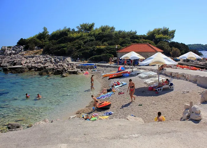 Seaside With A Swimming Pool Prizba, Korcula - 10056